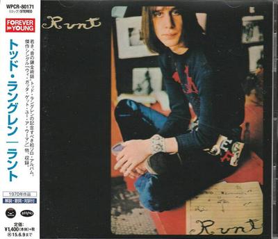 CD ТОДД РАНДГРЕН Runt WPCR80171 BEARSVILLE 2014 Япония ObiRock Б/у