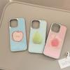 Ins Fruit for Apple 15pro Max Mobile Phone Case for IPhone16 Glue 13 Electroplating 14 Niche 17 for Huawei