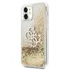 Etui do iPhone 11 Guess Liquid Glitter Złote
