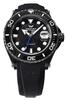 Mechanical Automatic Watch 200M Waterproof Marineman Seahorse II Divers Black [KENTEX] S706M-23 Men's