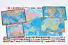 EPOCH Picture World Map 109 Piece Puzzle for Children ST Mark Certification Ages Toy EPOCH [Apollo Puzzle] 20-103 5+