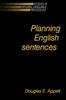 Книга Planning English Sentences