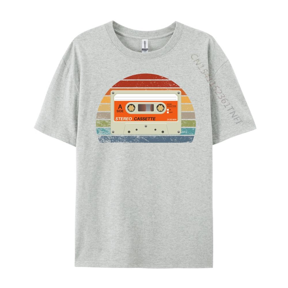 Cassettes Lover Tee Shirt Clothes Clothes Graphic Tee Shirt Breathable In Tops & Tees Printed On