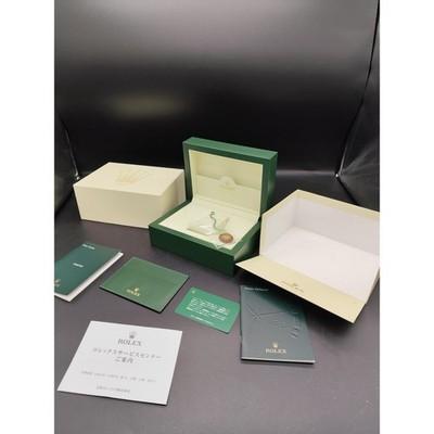 Коробка Rolex Datejust 31.00.64 Зеленая Волна с брошюрой 16000 Винтажный корпус для часов 1980-х