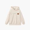 MQD Boys' Streetwear Letter Print Hooded Sweatshirt