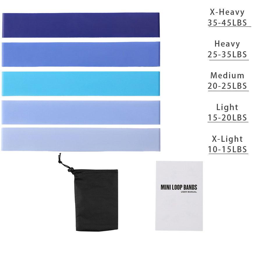 Резинки для тренировок - Петля для тренировок - Эластичные ленты для тонизирования, растяжки или физических упражнений