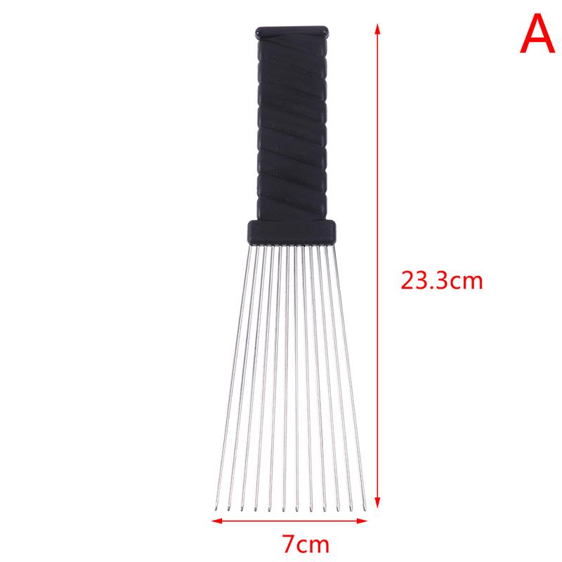 Черный кулак афро металлический гребень африканский гребень для волос щетка салонный инструмент для укладки волос