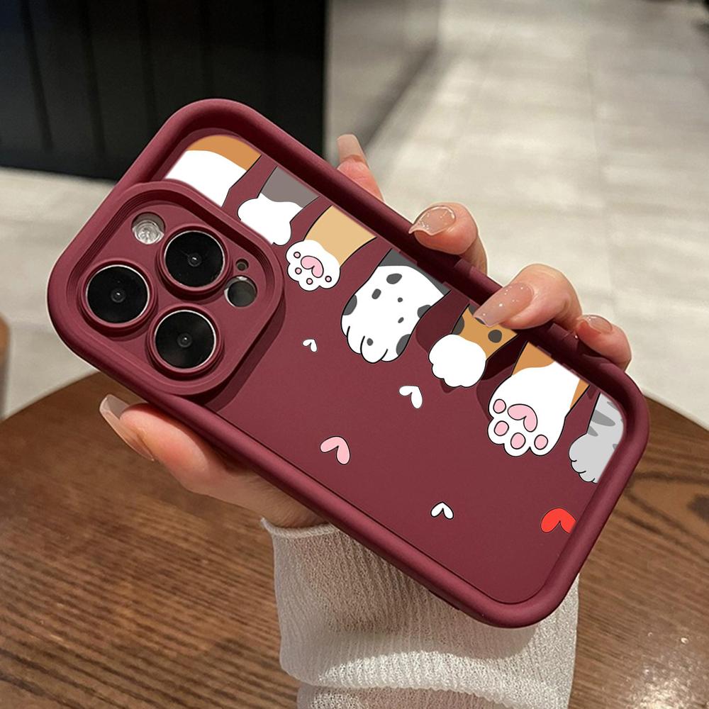 LZ9 мультяшный кот милый художественный дизайн силиконовый чехол для телефона Xiaomi 11 Lite 5G 14T Redmi 14C 13C A3 Note 12 11 9 10 13 Pro Plus противоударный задний чехол