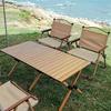Wooden Handrail Kermit Chair Portable Camping Chairs Outdoor Folding Chair Fishing Chair Garden Chairs Camping Equipment