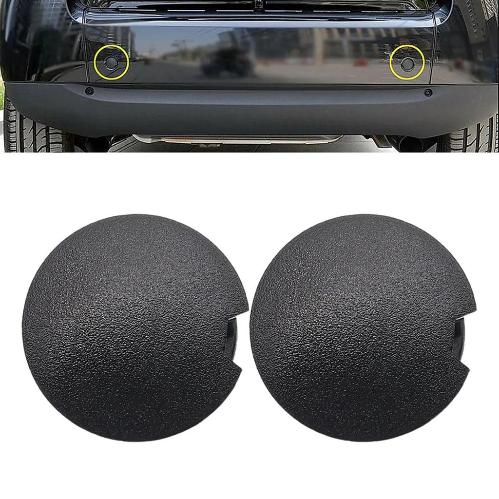 Крышка проушины для буксировочного крюка переднего бампера, совместимая с Smart Fortwo W451 2007-2020 A4518850122, пластик, черный