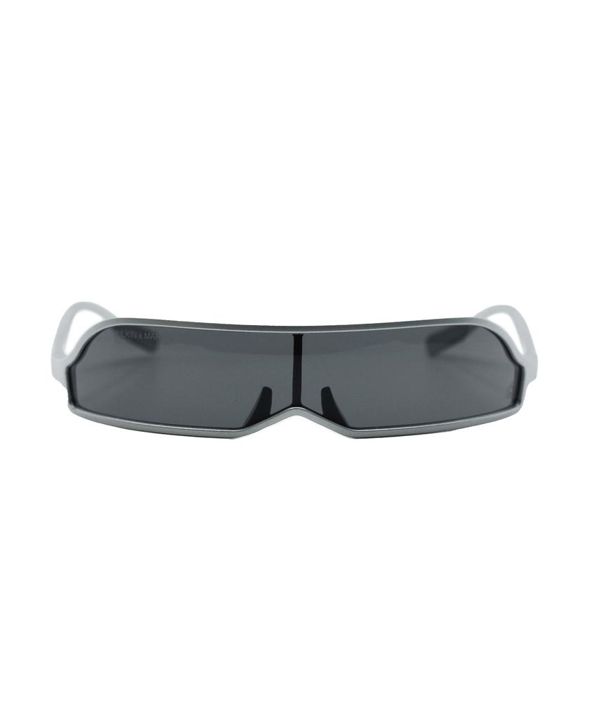 ULKIN [Ulkin X March Eyewear] Гибридные солнцезащитные очки-повязка Hy1142-2_Серебристый