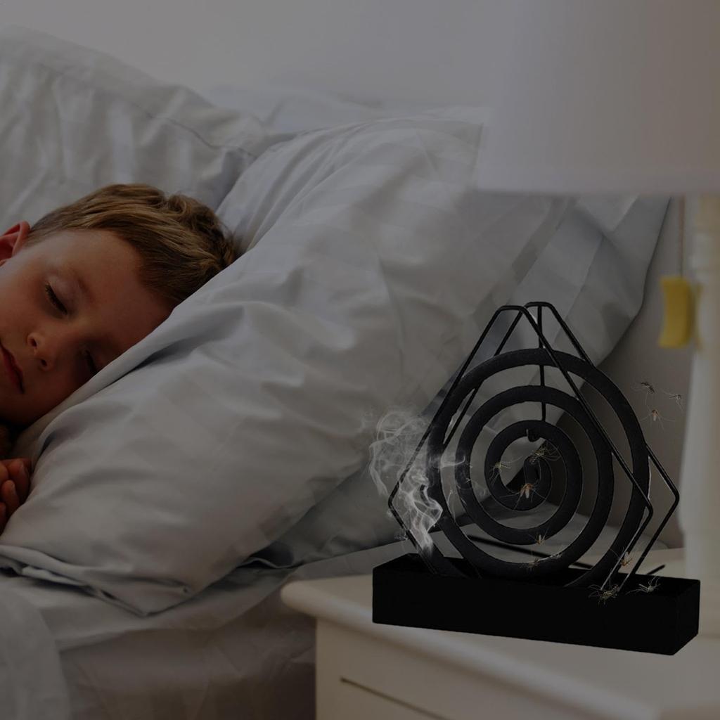 Summer Diamond Mosquito Coil Rack Iron Art, Mosquito Coil Bracket Hanging Mosquito Coil Tray Fireproof And Scald-proof Mosquito Coil Box