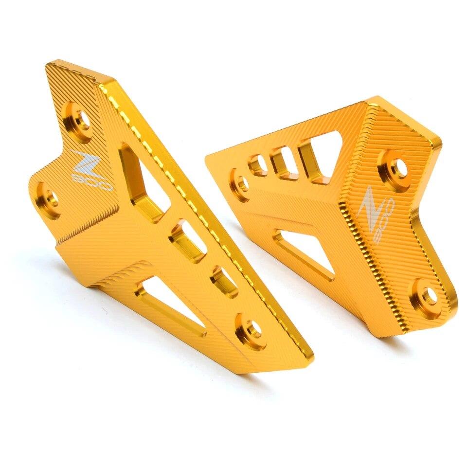 Аксессуары для мотоциклов, подножка для защиты пятки, защитная пленка, крепление для защиты пятки для Kawasaki Z900 Z 900 2017-