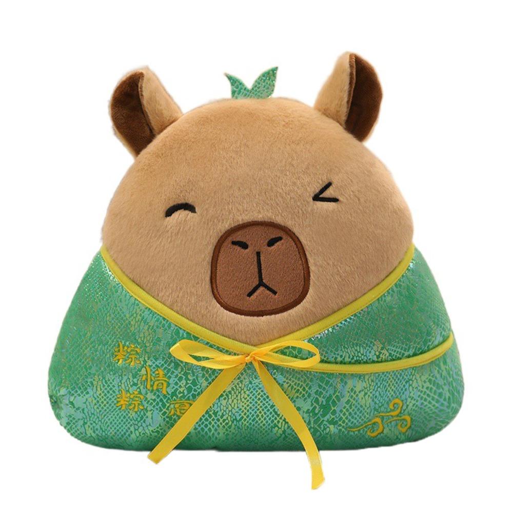 Capybara Zongzi Cotton Doll Pig Zongzi Stuffed Doll Funny Zongzi Plush Toy  Birthday