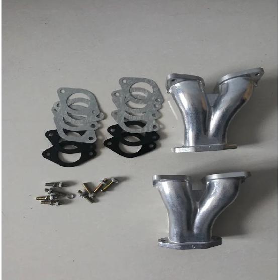 Впускные коллекторы SherryBerg fajs empi WEBER DELLORTO IDF DRLA Twin 40 Карбюраторы Классические для VW TYPE T1 1 Комплект впускных коллекторов CSP