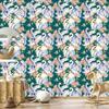 Swans and Flowers Wallpaper for Living Room and Bedroom 50x1000