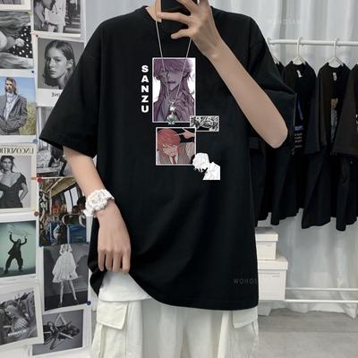 Япония Аниме Токио Мстители Haitani Ran Sanzu Haruchiyo Мужчины Женщины Футболка Мода Манга Harajuku Летние футболки с короткими рукавами