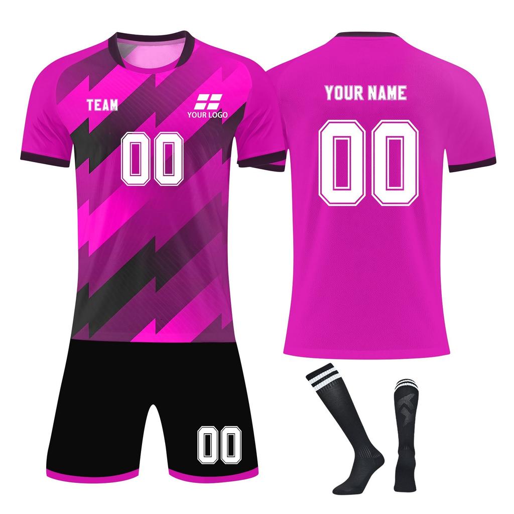 Комплект персонализированных рубашек для мужчин и девочек с именем и номером, футбольные майки на заказ для мальчиков, тренировочный костюм