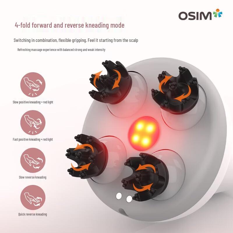 OSIM Moli Zhua Zhua Массажер для головы штекер CN (адаптер в комплекте)