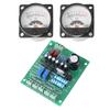 2x Pcs VU Meter Warm Back Light Recording + Audio Level Amp with Driver Board