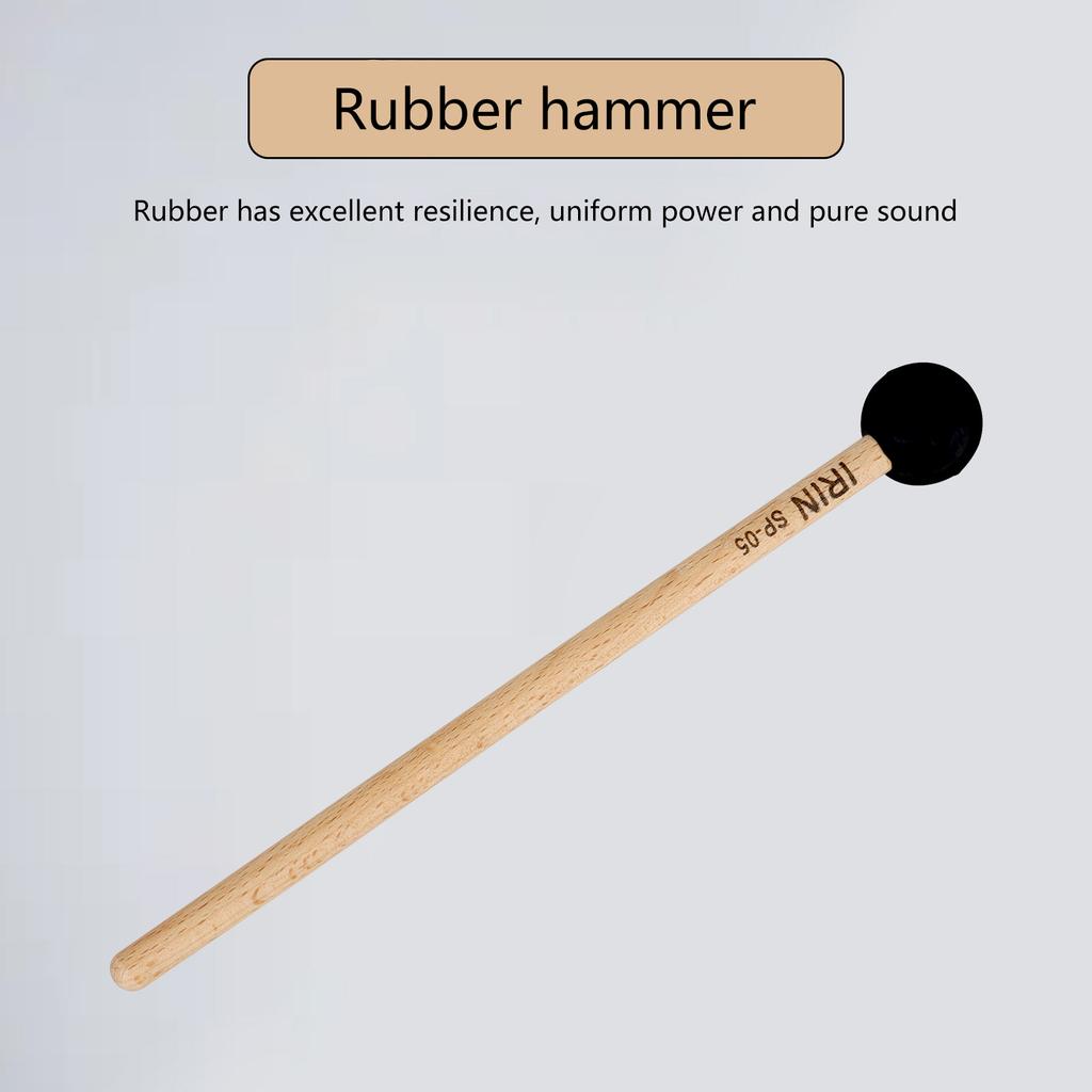 Drum Mallet Hammer with Double Head Drum Stick Percussion Mallets for Drum Musical Instrument Drum Performance Accessory