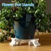 3PCS Decorative Flower Pot Stands 3D Printed Plant Pot Riser Prevent Rot Plant Pot Supports  Garden