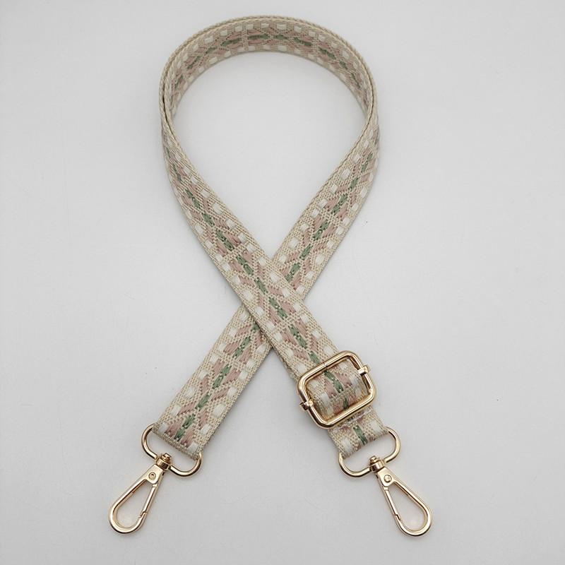New Bag Nylon Knit Shoulder Strap Adjustable Length Metal Hook Backpack with Versatile Bag Parts Accessories Is A Trendy Idea