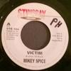 7-дюймовая пластинка MIKEY SPICE Victim STR104 Stingray Record UK Reggae Ska Dub Б/у