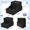 INFANZIA Car Storage Large Seat Trunk Storage Box with Cup and RV Box for Small Organizers and Travel Box, Capacity, Box, Insulated, Foldable,
