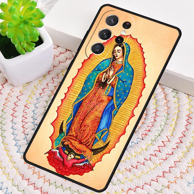 Чехол из ТПУ для телефона с принтом Девы Марии для Samsung Galaxy note 10 pro S26 S25 S24 S23 S22 Ultra Plus S21 FE S20 Ударопрочный чехол