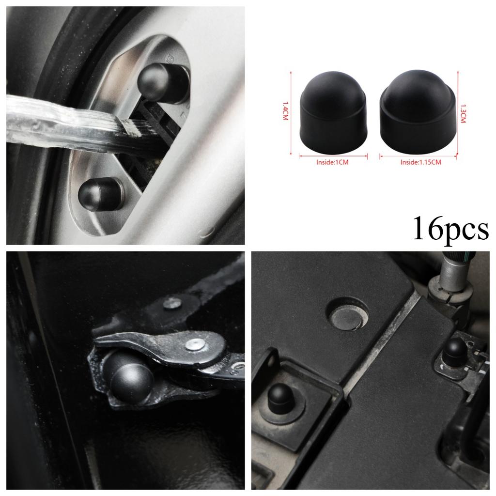 Универсальный для Lada BMW VW Peugeot Защитная крышка для винтов Крышка Болты Гайки M8 M10 Крышка для винтов автомобильной двери Гайки Крышка Защита Петля Крючок