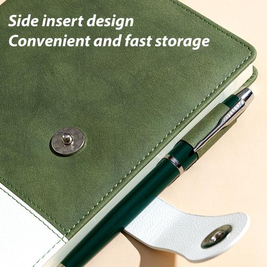 Блокнот А5 представительского класса Блокнот из плотной бумаги с обложкой из искусственной кожи 192 страницы Личный дневник Блокнот для деловых встреч