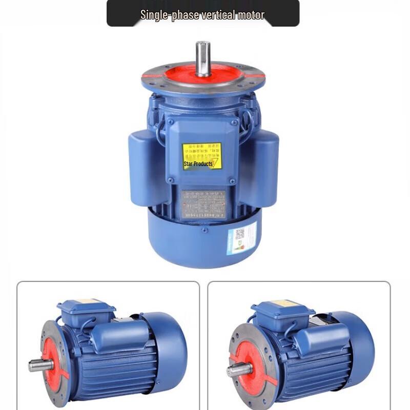 JZDASI 0.55KW High-Speed Single-Phase Induction Motor CN plug (adapter included)