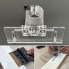 Wood Router Slotting Locator Accurate Positioning Efficiency Trimmer Slotting Bracket Woodworking Router Base Accessories