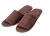 Disposable 25 Pairs Individually Hotel Indoor Guest for Housing and Disaster Preparedness Supplies Slippers, (Brown), Wrapped, Disposable, Amenities,