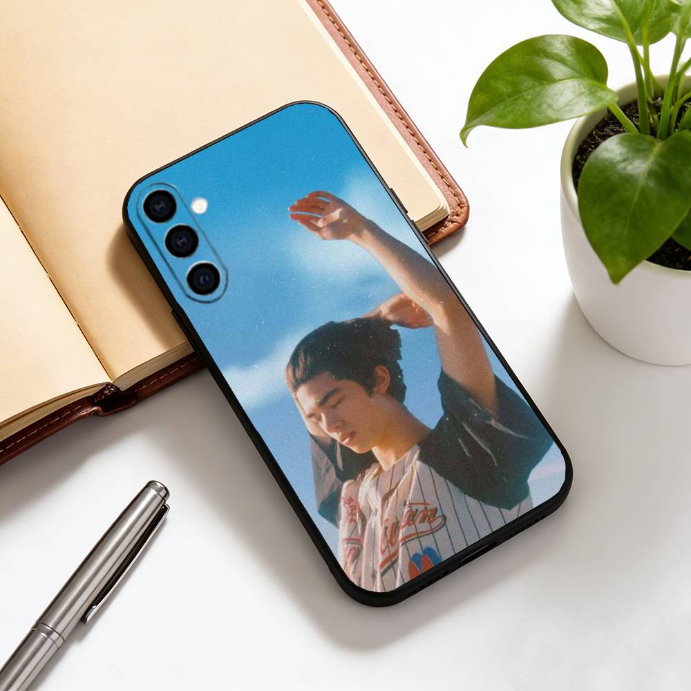 Чехол для телефона Singer C-Conan G-Gray-S для Samsung Galaxy A73,A72,A71,A70,A53,A52,A51, Мягкий силиконовый черный чехол