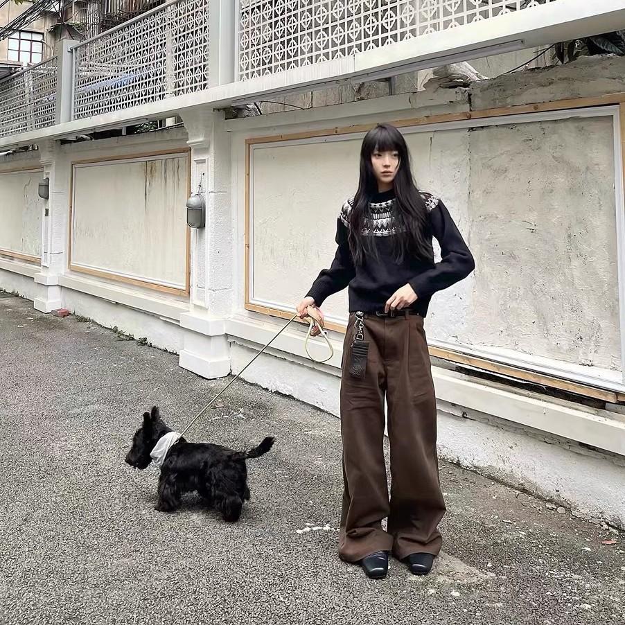 Версия из коровьей кожи~ нишевая плиссированная кожаная сумка на толстой подошве, шлепанцы с квадратным носком для женщин, мягкие и полностью закрывающие, одинарные туфли, тренд