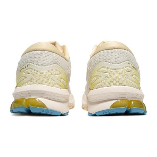 Asics GT-1000 10 Удобные Повседневные Модные Тканевые Низкие Кроссовки для Тренировок и Бега на Короткие Дистанции Женские Бежево-Оранжевые 1012B642-200