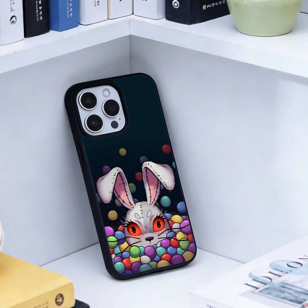Чехол для телефона Five Nights at Freddy's для iPhone 17, 16, 15, 14, 13 Plus, Pro Max Магнитный Для Magsafe Беспроводной Зарядки