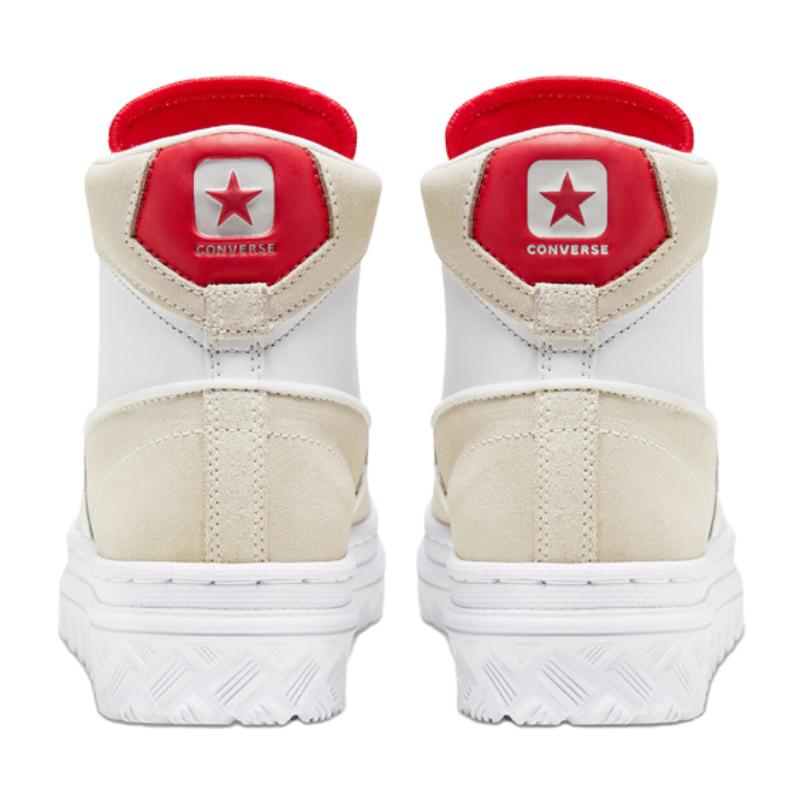 Converse Cons Pro Leather X2 Высокие кеды для скейтборда Унисекс Белый Красный