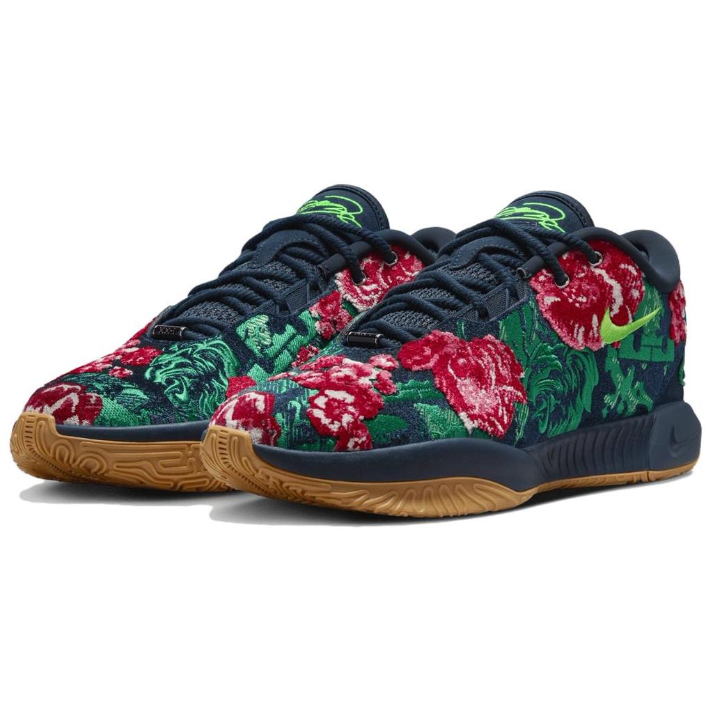 Nike LeBron 21 Premium EP Grandmas Couch Pack - мужские кроссовки Father of Pearl Blue Armory-Navy Green-Strike FV7276-400