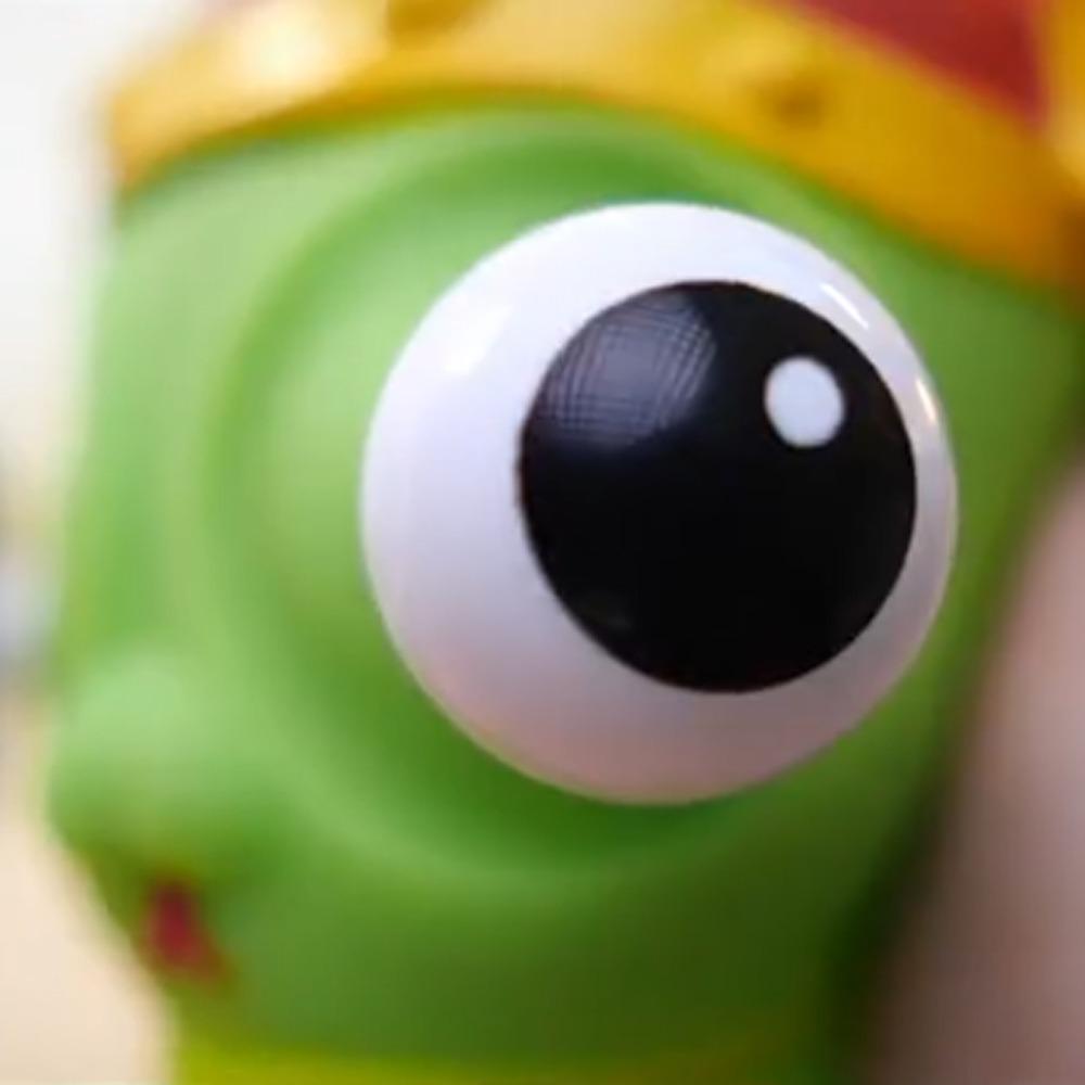 Novelty Doll Big Eyeball Pinch Keychain Simulation Snake Squeeze Ball Toys Keyring Baby Game