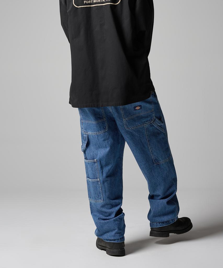 Dickies Свободные джинсовые брюки-карго средней синевы