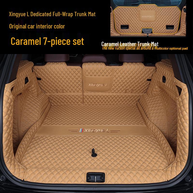 Geely Xingyue L 2025 Full Coverage Trunk Mat - Zhiqing Car Tail Box Modification