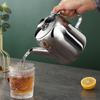 Stainless Steel Teapot & Kettle with Filter for Tea and Water - Durable for Home & Commercial Use, Available In 20/32/48/70 Oz Sizes