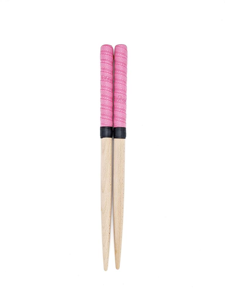 Bachi Workshop Taiko My Supervised by Masters and Superhumans [My Haru] Drum, Bachi, All-purpose Long, 38cm, Beech, Guaranteed, Pink,
