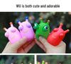 Cute Staring Eyes Caterpillar Stress Relief Toy - Squeeze & Pop for Kids