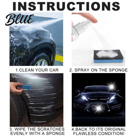 Защита Поверхности Автомобиля Простой в Использовании Гидрофобный Быстродействующий Спрей Экологичный Ремонт Царапин Защитный Слой Покрытие Очиститель