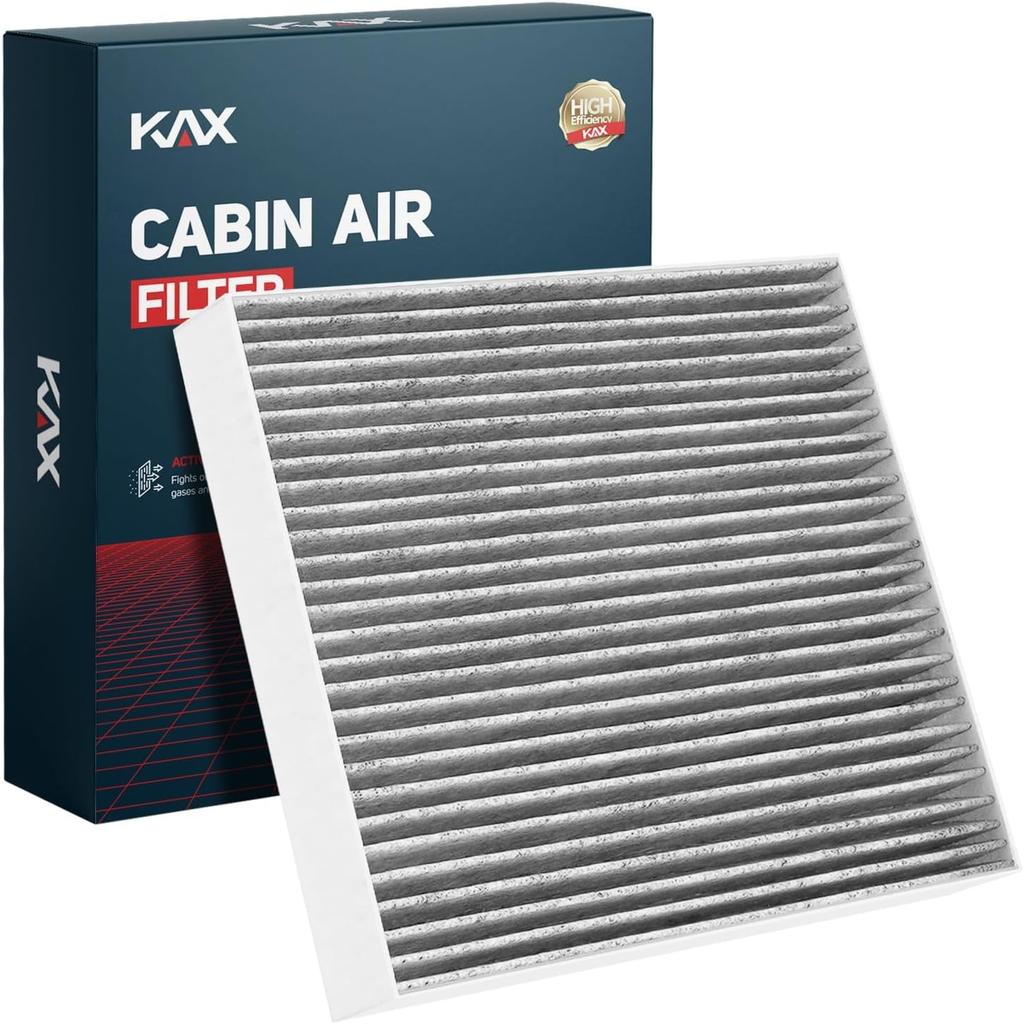 KAX Premium Cabin Air Filter with Dual Active Carbon, CF10550 Replacement for Nissan Rogue 2008-2013, Rogue Select 2014-2015, Sentra 2007-2012,