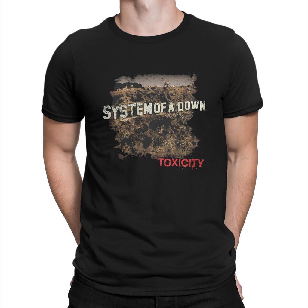 The Toxicity Triblend Tshirts Unisex System Of A Down Awesome Cotton Tee Shirt Crewneck Short Sleeve T Shirts Summer Tops